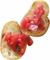 トマトのトースト