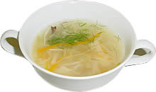 せん切り野菜スープ