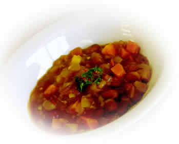 金時豆のカレー