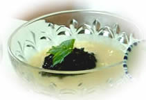 黒米のデザートリゾット