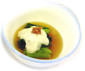 青菜のおひたし