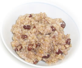 小豆御飯