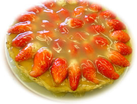 いちごのタルト