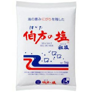 はかたのしお 伯方の塩（はかたのしお） 粗塩 1kg｜伯方塩業｜《公式》自然食品