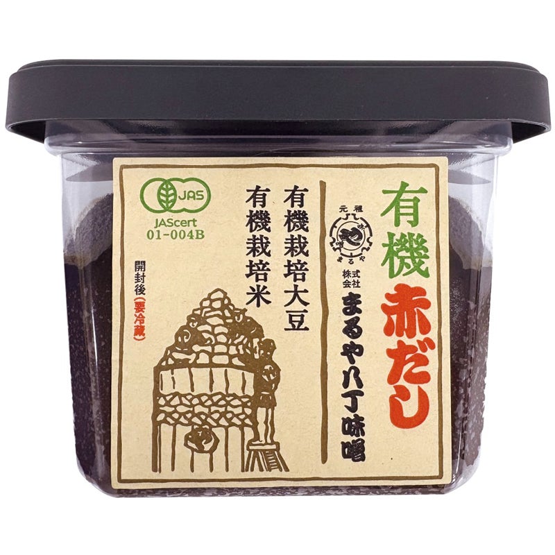 有機赤だし味噌（旧・赤だし八丁味噌） 500g