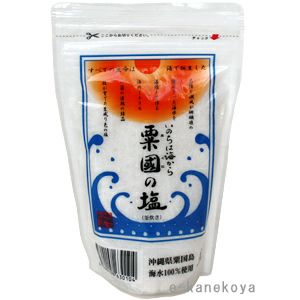 粟国の塩（あぐにのしお）＜スタンドパック＞ 160g｜沖縄海塩研究所