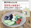 夏野菜の塩麹漬け