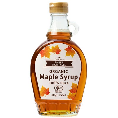 オーガニック メープルシロップ 330g （250ml）