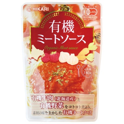 ヒカリ 有機ミートソース 140g