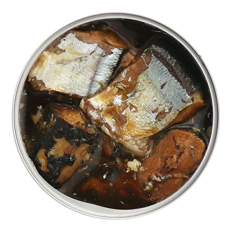 とろさんま醤油煮 150g缶詰の中