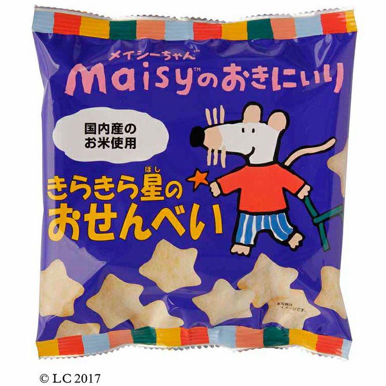 メイシーちゃんのおきにいり きらきら星のおせんべい 40g｜創健社
