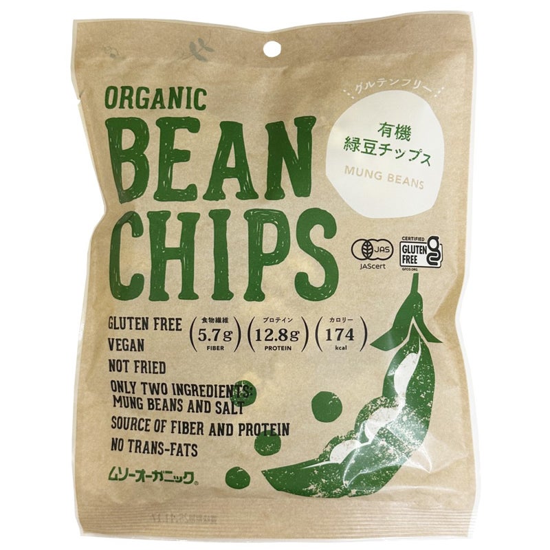 むそう 有機緑豆チップス 50g