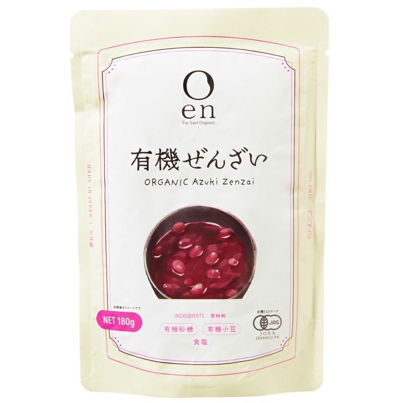 en有機ぜんざい 180g｜遠藤製餡
