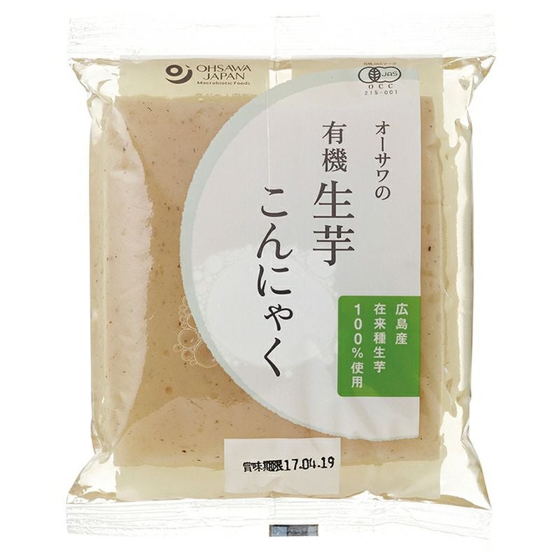 オーサワの有機 生芋こんにゃく 200g