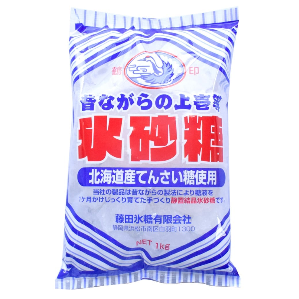 氷砂糖（ロック） 1kg｜藤田氷糖