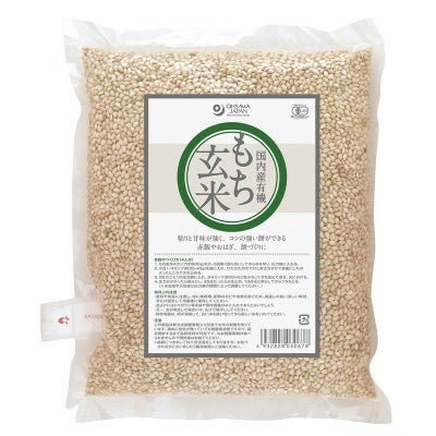 有機もち玄米（国内産） 1kg
