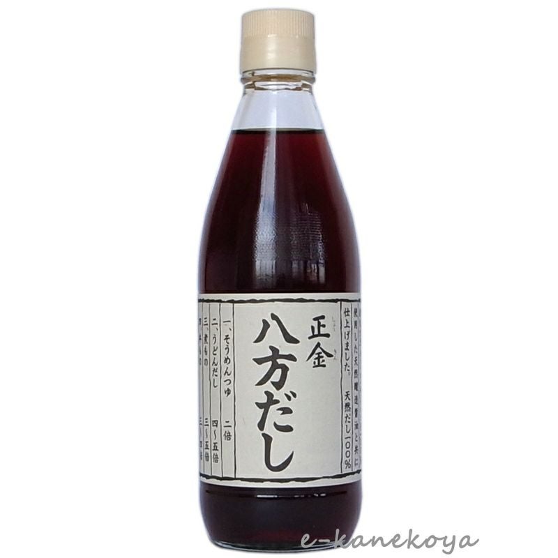 正金（しょうきん） 八方だし 360ml