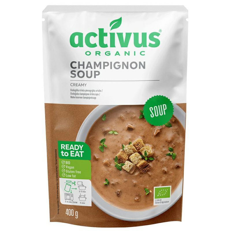 AUGA オーガニック マッシュルームスープ 400g