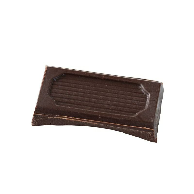 フェアトレード・板チョコ（オーガニック ペルー７５）People Tree 50g中身