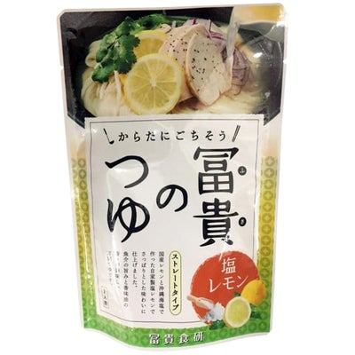 冨貴のつゆ・塩レモン 200g