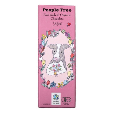 フェアトレード・板チョコト（ミルク）People Tree 50g 期間限定スペシャルパッケージ