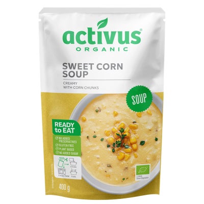 activus オーガニックコーンスープ 400g｜むそう