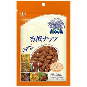 有機ナッツ ローストアーモンド（無塩） 80g｜ノヴァ