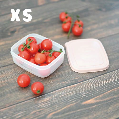 エンバランス レクタングルコンテナ ＜グレー＞ XS 370ml １個