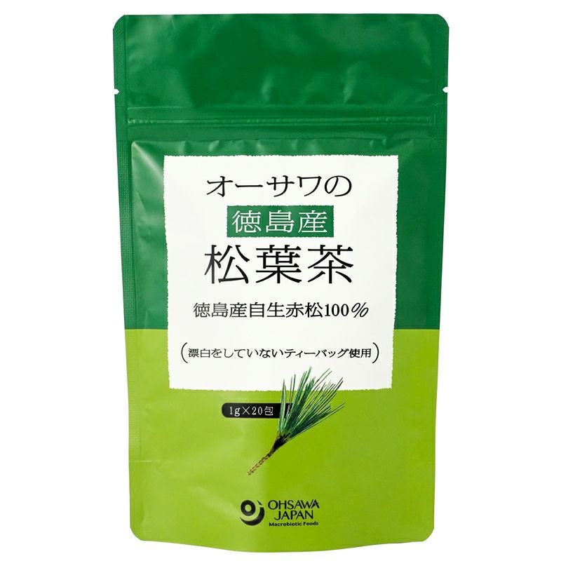 オーサワの徳島産松葉茶 20g(1g×20包)