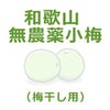 和歌山県・無農薬小梅（梅干し用） 1kg