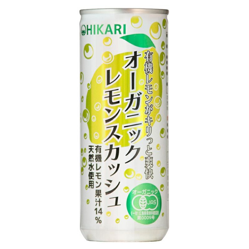 ヒカリ オーガニックレモンスカッシュ 250ml｜光食品（ヒカリ）