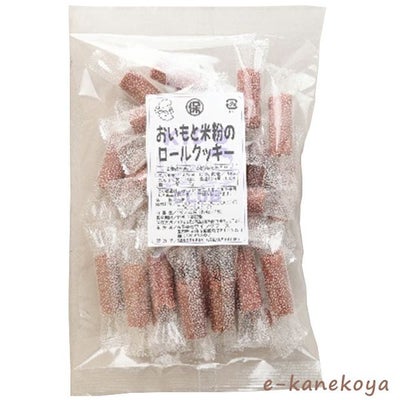 No.142（保）おいもと米粉のロールクッキー 30本入り｜ウイングフーズ