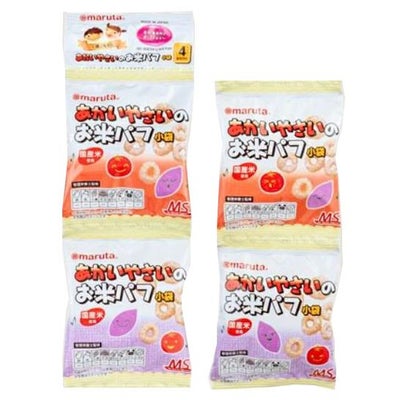MSシリーズ あかいやさいのお米パフ 7g×4袋