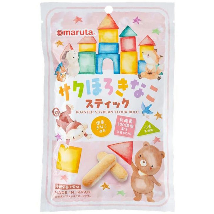 スマイル サクほろきなこスティック 60g｜太田油脂（マルタ）