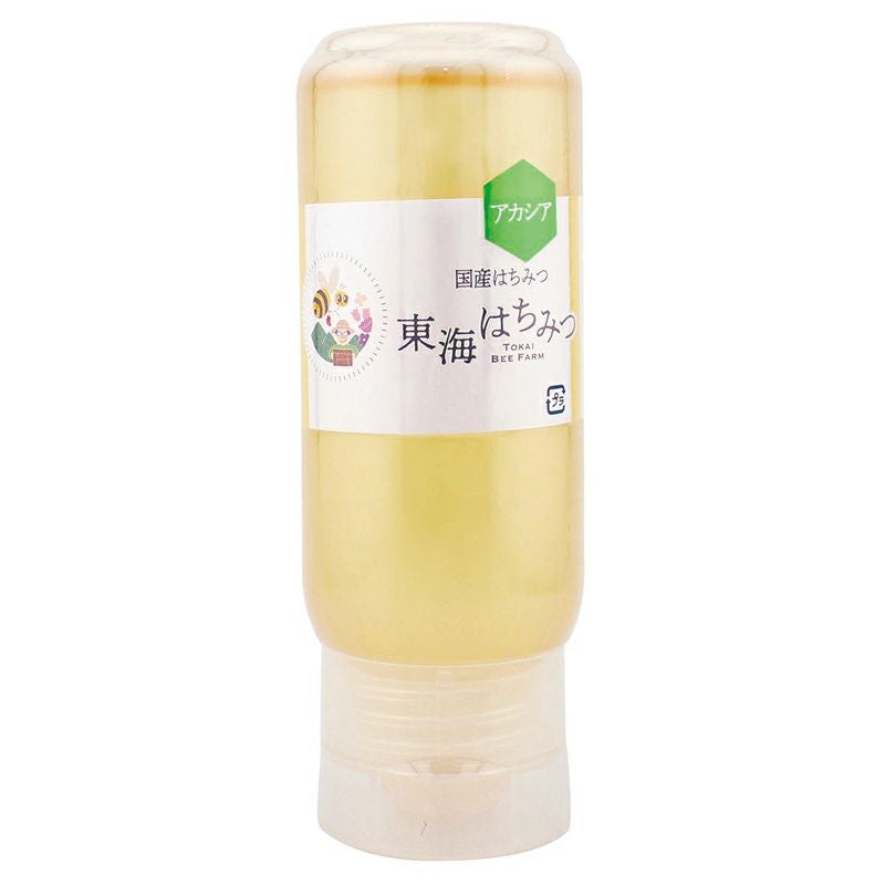 国産はちみつ・ アカシア （倒立ボトル） 200g｜東海はちみつ