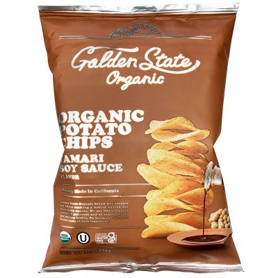 オーガニックポテトチップス たまり醤油風味 85g