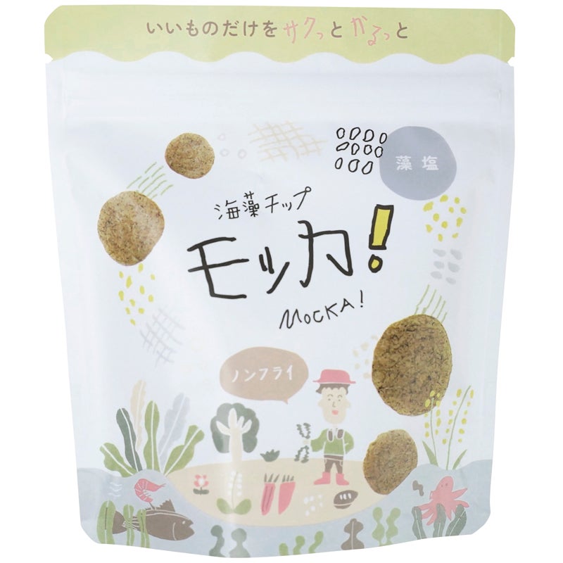 海藻チップ モッカ！藻塩 35g