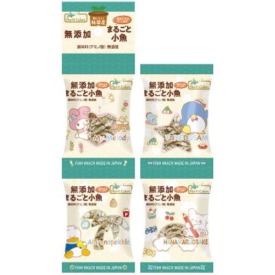 No.30041 【4連】 純国産 まるごと小魚 4g×4袋｜ノースカラーズ 