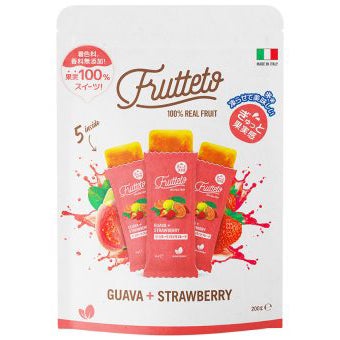 リブインコンフォート　Frutteto（フルッテート） アイスキャンディー グァバ＆ストロベリー 40g×5本