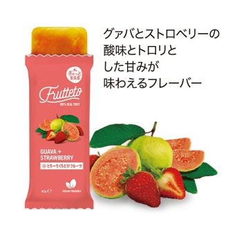 リブインコンフォート　Frutteto（フルッテート） アイスキャンディー グァバ＆ストロベリー 40g×5本