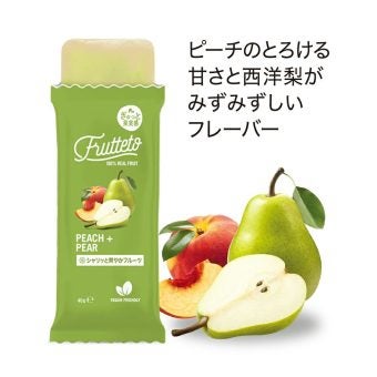 リブインコンフォート　Frutteto（フルッテート） アイスキャンディー ピーチ＆ペアー