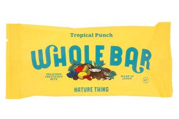 NATURE THING　WHOLE BAR（ホールバー） トロピカルパンチ 40g
