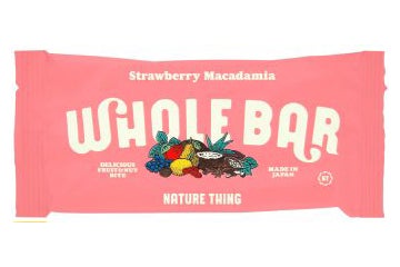 NATURE THING　WHOLE BAR（ホールバー） ストロベリーマカダミア 40g