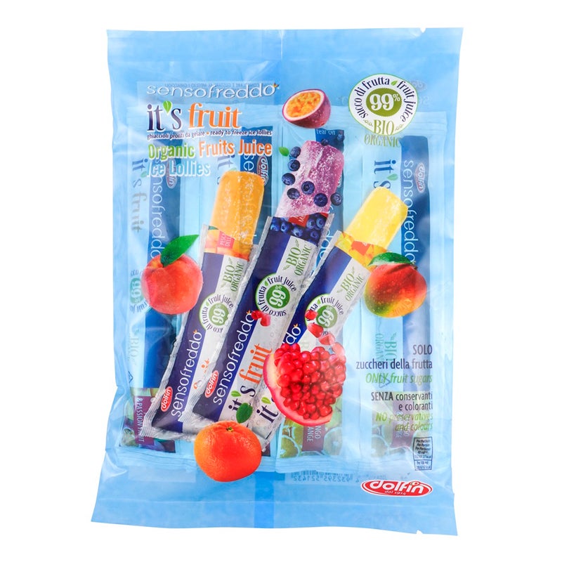 オーガニックフルーツウォーターアイスバー(ブルー) 400ml(40ml×10本)
