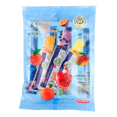 オーガニックフルーツウォーターアイスバー(ブルー) 400ml(40ml×10本)