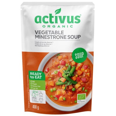 activus（アクティバス） オーガニックミネストローネ 400g｜むそう