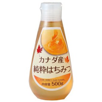 クインビーガーデン カナダ産純粋はちみつ 500g