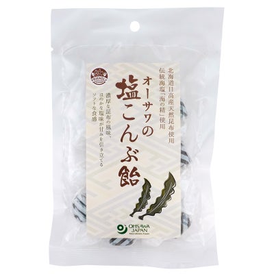 オーサワの塩こんぶ飴（ソフトタイプ） 80g｜オーサワジャパン