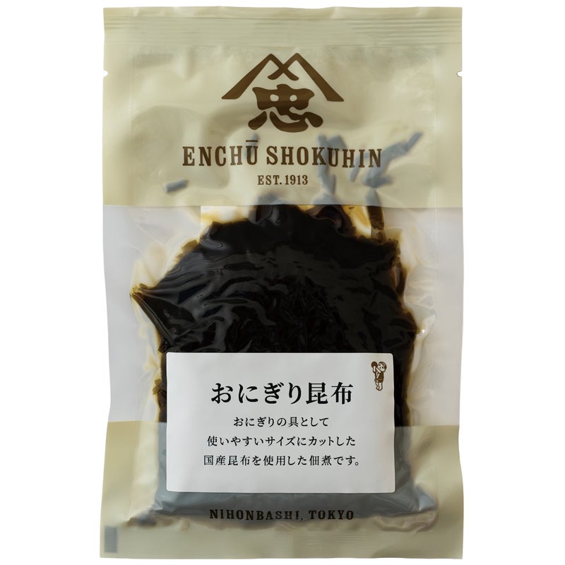 おにぎり昆布(佃煮) 100g｜遠忠食品