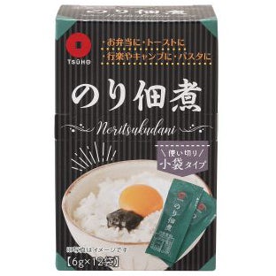 通宝海苔 のり佃煮 小袋タイプ 6g×12袋